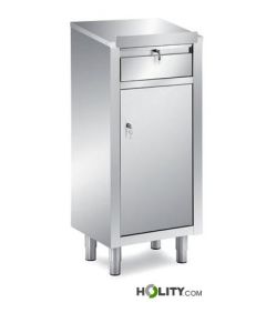 Edelstahl-Schreibschrank-AISI304-1-Tür-1-Schublade-h314_38
