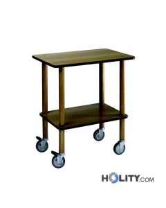 Gueridonwagen für Speisesaal aus massivem Holz h314_48