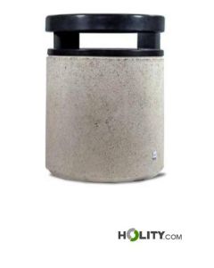 Abfallbehälter-aus-Stein-210-L h33806
