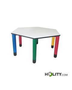Sechseckiger-Kindertisch-h402-64