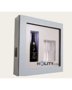 Design Wandkühlschrank für Champagner h4150
