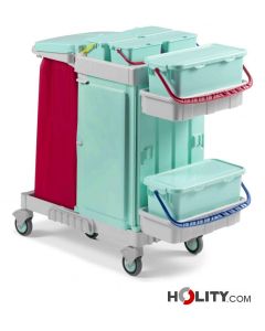 Antibakterieller Reinigungswagen für das Krankenhaus h422_34