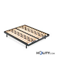 Lattenrost-Doppelbett-für-Hotel-h44507