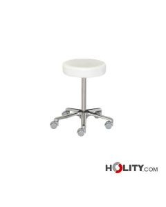 Hocker für Arztpraxis aus Stahl h448_82