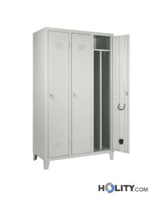 3er Garderobenschrank für Umkleiden h471_23