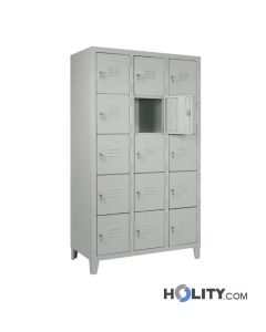 15er Fächerschrank für Fitnessstudio mit 50 cm Tiefe h471_24