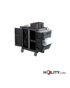 Reinigungswagen für Krankenhaus mit Türen h489_33