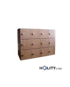 Schliessfachschrank mit 12 Fächern h526_12