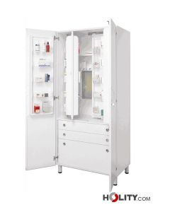 Medikamentenschrank mit Schubladen h601_02
