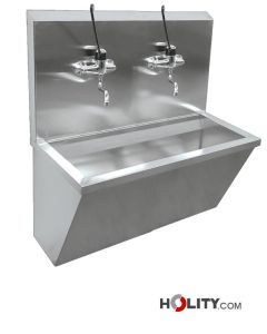 OP-Waschbecken mit Klinikhebel h601_08