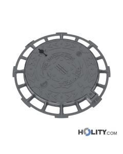 Straßenschachtabdeckung-runder-Rahmen-h638_109