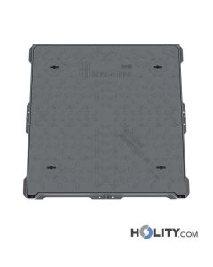 Kanaldeckel aus Sphäroguss h638_11