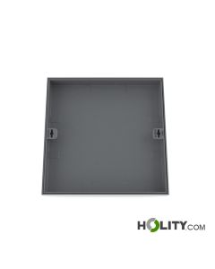 Befüllbare Straßenschachtabdeckung mit Höhe 90 mm h638_183