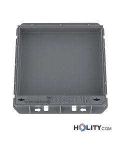 Auffüllbarer Kanaldeckel aus Sphäroguss h638_20