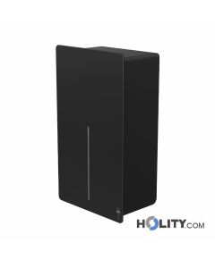 Elektrischer Händetrockner aus Stahl h647_07 - schwarz