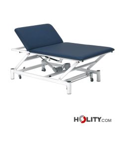 Bobath-Therapieliege mit elektrischer Rückenlehne und variabler Höhe h725-22