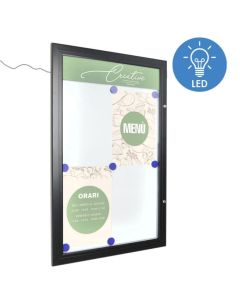 LED-Menütafel für den Außenbereich mit Wandmontage h738_42
