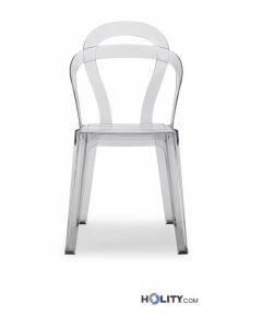 SCAB Designer Stuhl TITÌ h7410 transparent
