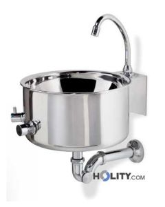 Handwaschbecken aus Edelstahl h8312