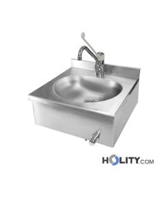 Handwaschbecken aus Edelstahl h83_36