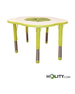 Verstellbarer-Tisch-Blumenform-mit-Korb-für-den-Kindergarten-h872_09