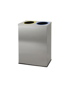 Mülltrennsystem mit zwei Fächern h957_57