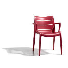 Suchen Sie SCAB Designer Gartenstuhl SUNSET h74277? Stapelsessel Sunset - Technopolymer gelb
