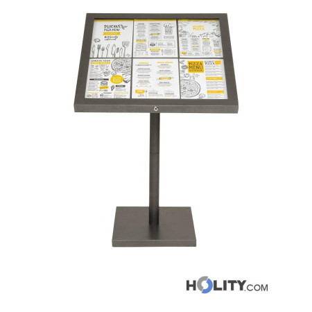 Speisekartenhalterung mit LED für Restaurant h14813