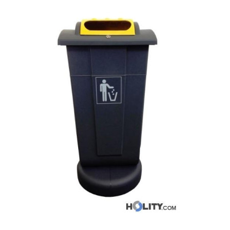 Abfallbehälter aus Polyethylen mit 65 Liter h32635