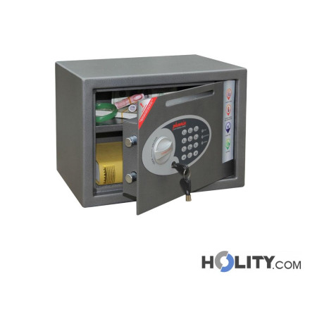 Sicherheitstresor mit elektronischem Tastenschloss und zusätzlichem Einwurfschlitz h4216