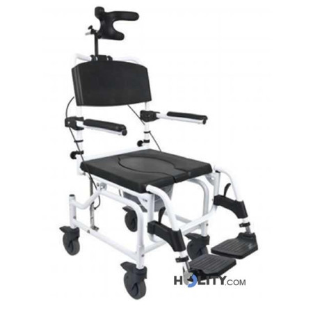 Schwenkbarer Rollstuhl für Duschen h8916