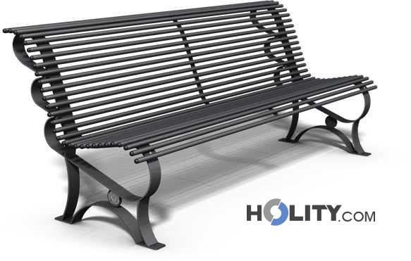 Panchina Per Arredo Urbano In Metallo H140187