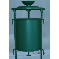 Abfallbehälter-mit-Aschenbecher-h168118