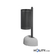 Runder Abfallbehälter h191_104