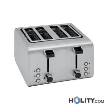 Toaster aus Edelstahl h21510
