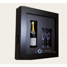 Design Wandkühlschrank für Champagner h4154