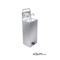 Mobiles Handwaschbecken/Desinfektionsmittelspender h418_103