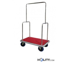 Gepäck- und-Kleiderwagen-aus-verchromtem-Stahl-h5526
