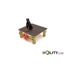 Podest für Hunde Agility Parcour aus Holz h575_51