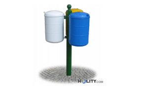 Abfallbehältersystem zur Mülltrennung h28719