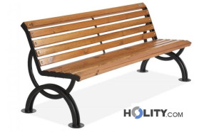 Sitzbank-mit-Holzplanken-h14017