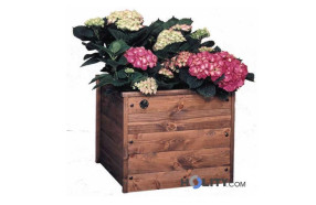 Viereckiger-Blumentopf-aus-Holz-h12604