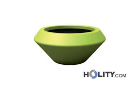 Vase-aus-glattem Polyethylen-h12713