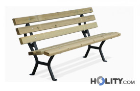 Sitzbank-aus-Metall-mit-Holzplanken-h14019