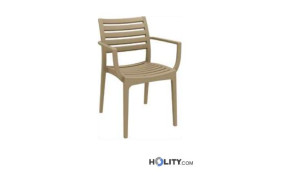 Design Outdoor Stuhl von X-Line h20921 mit Armlehnen 