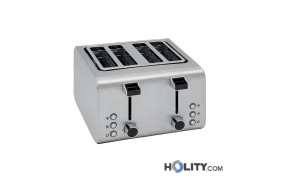 Toaster aus Edelstahl h21510