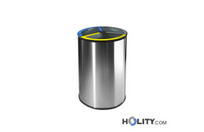 Abfallbehälter-für-Mülltrennung-aus-Stahl-h218-185