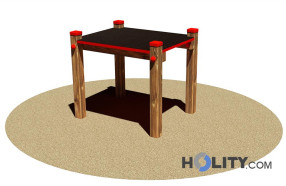 Tisch für Hunde Agility Parcour h35078