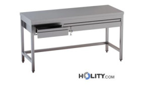 Tisch-mit-Beinen-und-2-Schubladen-und-Rahmen-Länge100-cm-h357-89