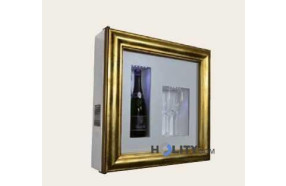 Design Wandkühlschrank für Champagner h4152